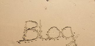 Is Blogging Dying? Is Blogging Dying? The word blog written in the sand.
