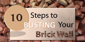 10 Steps to Busting Your Brick Wall 10 Steps to Bust Your Brick Wall